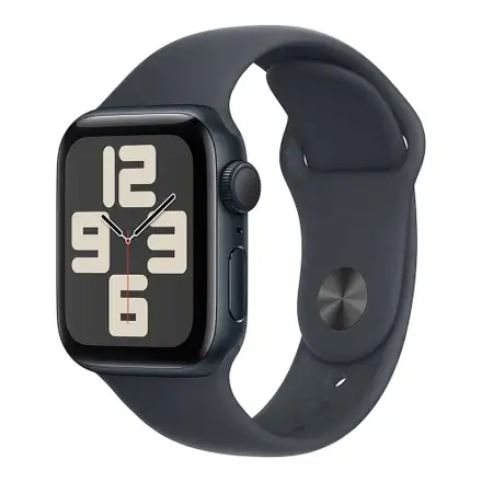 Apple Watch SE GPS 44mm Midnight Aluminium Case with Midnight Sport Band - S/M *Rozbalený*