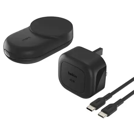 Belkin UltraCharge 3-in-1 Foldable Magnetic Charger with Qi2 25W - Black *Rozbalený*