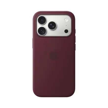 iPhone 18 Pro Silicone Case with MagSafe - Burgundy