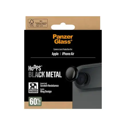 PanzerGlass ochranné sklo Hoops pre iPhone Air - Black