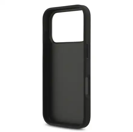 Guess PU 4G Metal Logo kryt iPhone 18 Pro Max šedá
