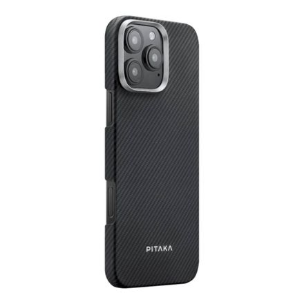 Pitaka kryt Ultra-Slim Case pre iPhone 16 Pro Max - Black/Grey Twill