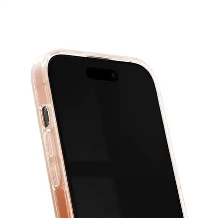 iDeal Fashion Clear Case MagSafe iPhone 13/14/15/ 16e/17e Mocha Mousse