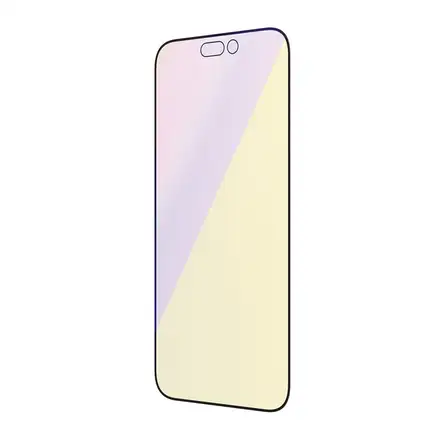 PanzerGlass ochranné sklo UWF AB Anti-Bluelight pre iPhone 14 Pro - Black Frame
