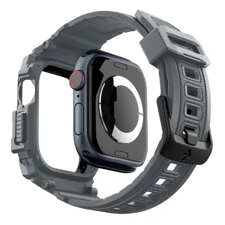 Spigen kryt Rugged Armor Pro pre Apple Watch 10 46mm - Dark Gray