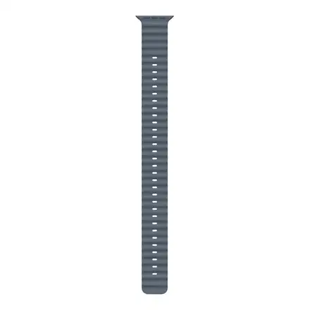 Apple Watch 49mm Anchor Blue Ocean Band Extension - Black Titanium Finish
