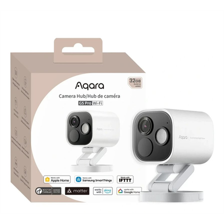 Aqara Smart Home Hub (Riadiaca jednotka) s Kamerou G5 Pro WiFi, biely