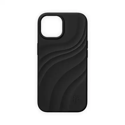 iDeal Fashion Soft Swirl Silicone Case MagSafe iPhone 13/14/15/16e/17e Velvet Black