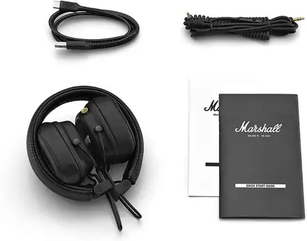Marshall Major IV - Bluetooth Black slúchadlá