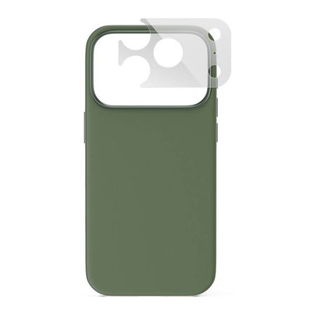 Epico Silicone Pro Mag+ Case iPhone 17 Pro Max/18 Pro Max Qi2 & MagSafe Compatible - khaki (camera island protector)