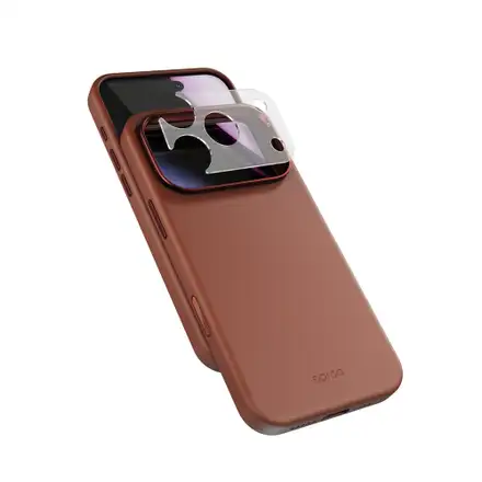 Epico Leather Pro Mag+ Case iPhone 17 Pro Max/18 Pro Max Qi2 & MagSafe kompatibilní - hnědá