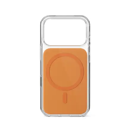 Epico Tile Mag+ Case iPhone 17 Pro Max Qi2 & MagSafe - oranžová (dierky na šnurku + camera island protector)