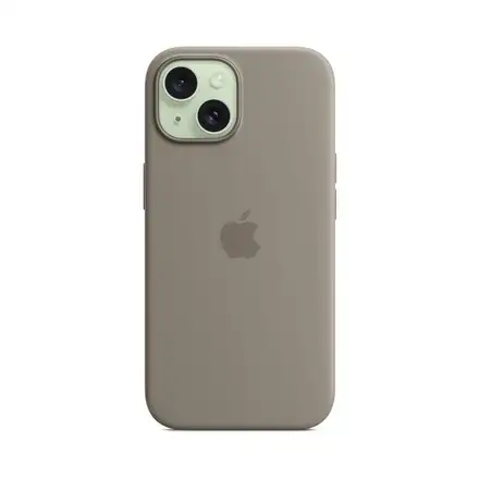 iPhone 15 Silicone Case with MagSafe - Clay