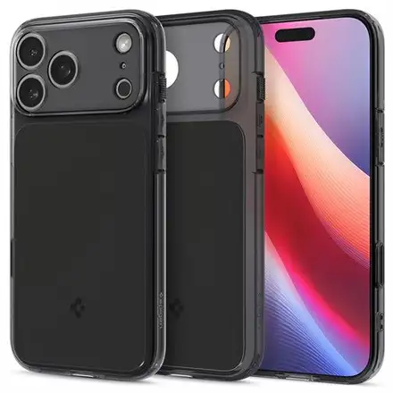 Spigen kryt Ultra Hybrid T Magsafe pre iPhone 17 Pro Max - Matte Black