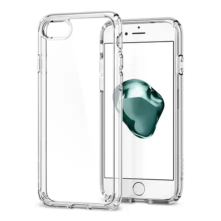 Spigen kryt Ultra Hybrid 2 pre iPhone 7/8/SE 2020/2022 - Crystal Clear