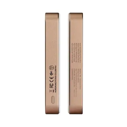Pitaka Aramid Fiber Magnetic Power Bank Qi2 10 000 mAh - Golden Glint