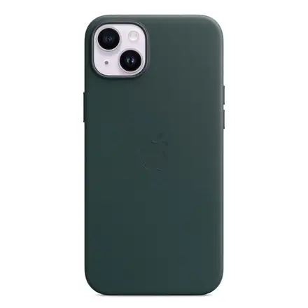 Apple iPhone 14 Plus Leather Case with MagSafe - Forest Green