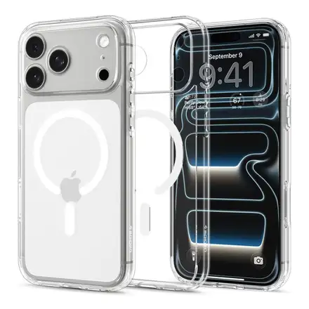Spigen kryt Ultra Hybrid Magsafe pre iPhone 18 Pro Max - Clear White