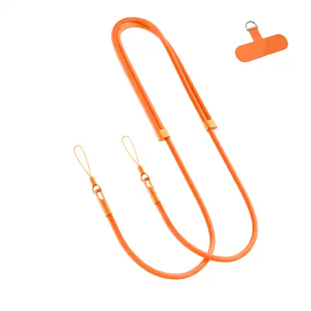 Spello Rope Crossbody Strap - oranžová