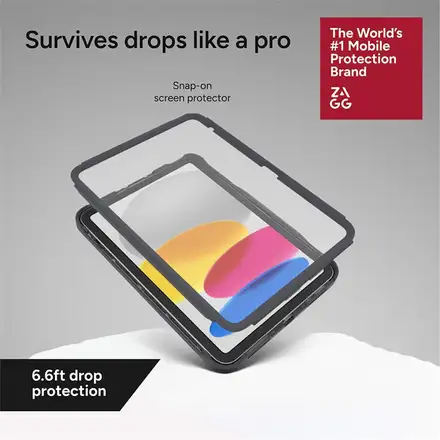 ZAGG kryt Durango pre iPad 10-11 Gen. 2022/2025 - Black