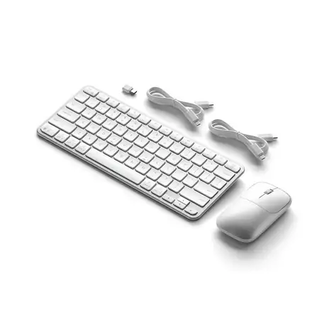 Satechi klávesnica + myš Slim CEX1 Wireless Combo - Silver