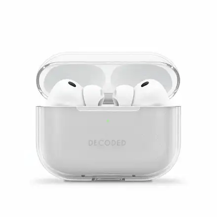 Decoded puzdro Silicone AirCase pre Apple Airpods Pro 3 - Transparent