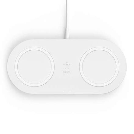 Belkin Boost Charge Dual Wireless Charging Pads 10W - White