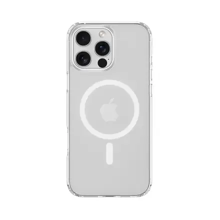 Devia kryt Pure Clear Magnetic Shockproof Case pre iPhone 16 Pro - Clear