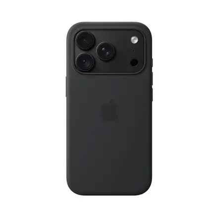 iPhone 18 Pro Silicone Case with MagSafe - Black