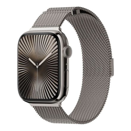 SwitchEasy remienok Mesh Stainless Steel pre Apple Watch 44/45/46mm - Natural