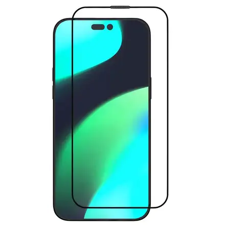 Devia ochranné sklo Star Series pre iPhone 15 Plus - Black Frame