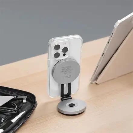 SwitchEasy Orbit Pro Wireless Charging Magnetic Stand Qi2 - Black