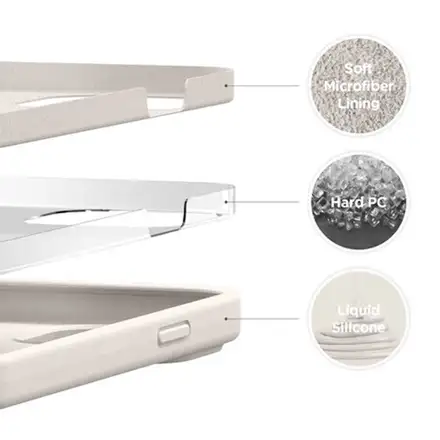 Elago kryt Silicone Case pre iPhone 13 - Stone