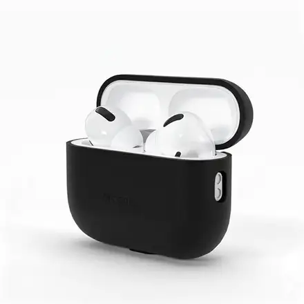 Decoded puzdro Silicone AirCase pre Apple Airpods Pro 3 - Phantom Black