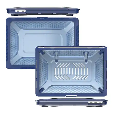 Devia kryt Super Scratch-Proof Hard Jacket pre Macbook Air 13" 2020 - Sapphire Blue