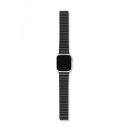 Aiino - Kosmo magnetic band for Apple Watch (1-10 Series) 38-42 mm - Black