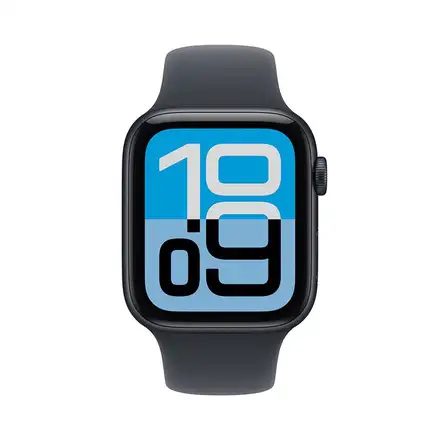 Apple Watch SE 3 GPS + Cellular 40mm Polnočný hliník s polnočným športovým remienkom - S/M