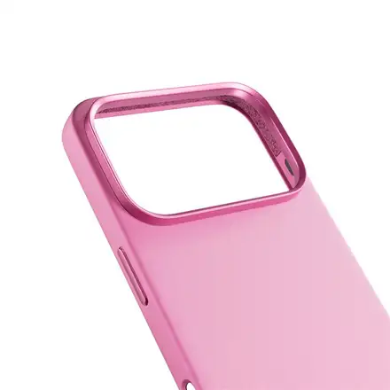 Epico Silicone Pro Mag+ Case iPhone 17 Pro Max Qi2 & MagSafe kompatibilné ­ ružová