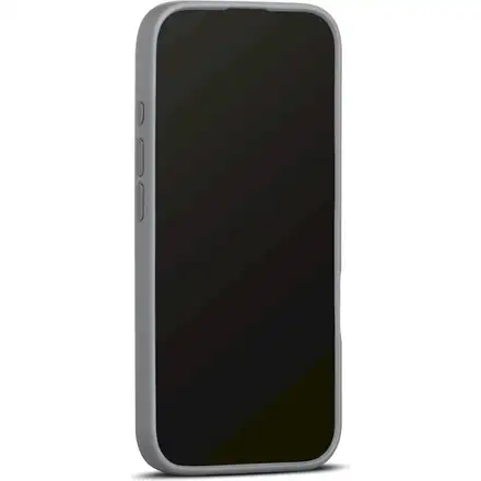 Woolnut Leather Case for iPhone 16 - Grey