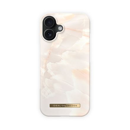 iDeal Fashion Printed Case MagSafe iPhone 17 Rose Pearl Marble