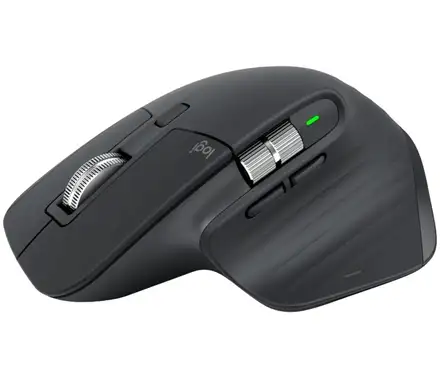 Logitech MX Master 3S - výkonná bezdrôtová myš - grafitová (Bluetooth Edition)