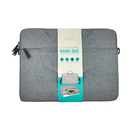 Devia taška Justyle Handbag pre Macbook Pro/ Air Retina 13" - Light Gray