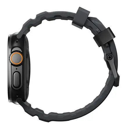 Nomad remienok Rocky Point Band pre Apple Watch 46/49mm - Storm/Black