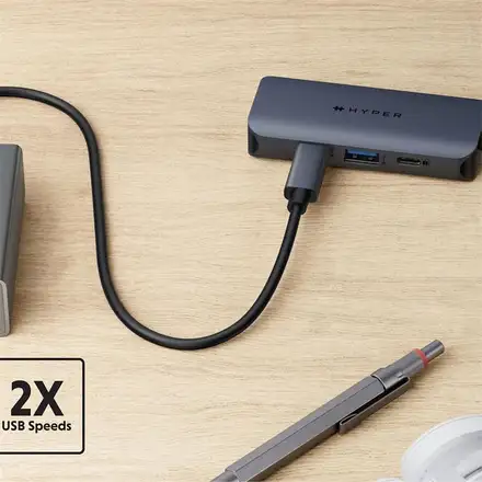 Hyper HyperDrive Next 4 Port USB-C Hub - Midnight Blue