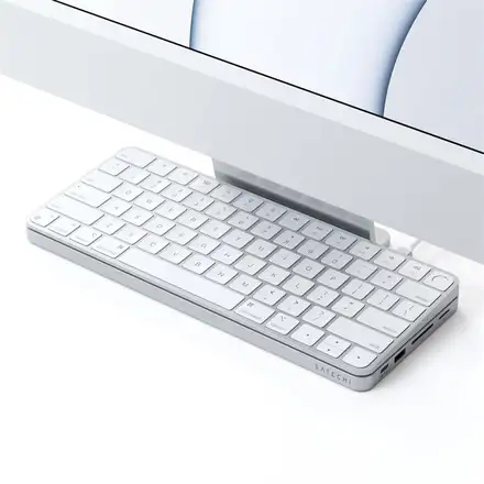 Satechi USB-C Slim Dock pre 24" iMac 2021 & 2023 - Silver Aluminium