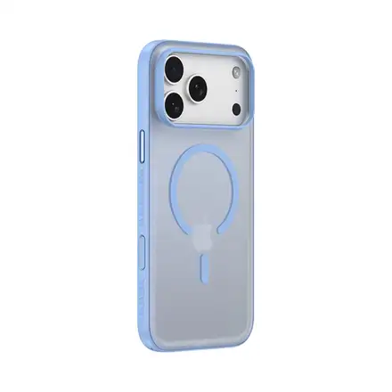Devia kryt Light Ripple Skin-Friendly Magnetic Case pre iPhone 18 Pro - Blue