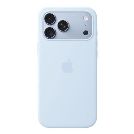 iPhone 18 Pro Max Silicone Case with MagSafe - Crisp Blue