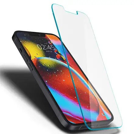 Spigen ochranné sklo GLAS.tR Slim HD pre iPhone 16e/14/13/13 Pro - Clear