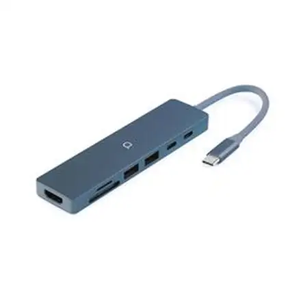Aiino - Stream 7-in-1 hub for MacBook Neo - Indigo