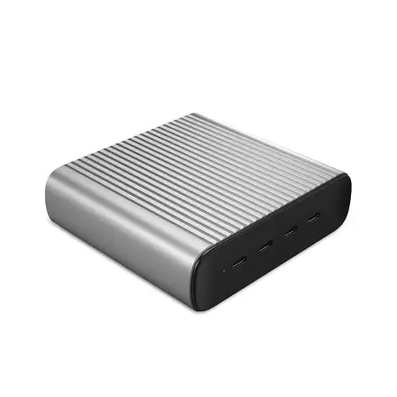 Hyper HyperJuice 245W GaN Desktop Charger - Space Gray